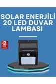 Hareket Algılamalı Solar LED Güvenlik Lambası thumbnail 1