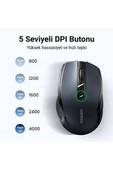 Ugreen 4000DPI Ergonomik Sessiz Kablosuz Optik Mouse (TEŞHİR) thumbnail 3