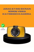 Araç Ön Kamera Full HD Kayıt ve G Sensor Özellikli thumbnail 1