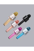 Kablosuz Bluetooth Karaoke Mikrofon  Yankı Efektli thumbnail 5