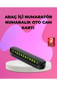Fosforlu Araç İçi Park Kartı Numaratörü thumbnail 1