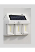Suya Dayanıklı Solar Duvar Lambası – Akıllı Gece Sensörlü Işık thumbnail 2