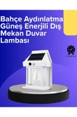 Güneş Enerjili Hareket Sensörlü Duvar Lambası thumbnail 1