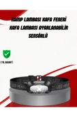 Ayarlanabilir Kafa Lambası Type-C Şarjlı Kompakt Kamp Lambası thumbnail 1