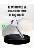 Kolay Montajlı 3 Modlu Yüksek Basınç Duş Başlığı thumbnail 1
