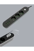 3 USB Portlu Üçlü Priz CXE103 thumbnail 4