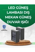 Şeffaf Abajurlu Duvar Tipi Solar Işık thumbnail 1