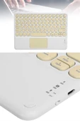 Bluetooth Touchpad Klavye 10.9 inch Kablosuz Wifi Q Klavye Slim thumbnail 5