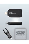 USB 3.0 Wireless Adaptör – 2.4GHz & 5GHz Destekli thumbnail 5