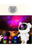 Bluetooth ve Dahili Ses Özellikli Astronot Projeksiyon Lambası thumbnail 2