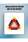 2000mAh Kapasiteli Taşınabilir Üçgen Park Lambası thumbnail 1