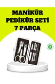 Paslanmaz Çelik Kişisel Bakım Seti  7 Parça thumbnail 1