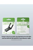 USB 3.0 Wireless Adaptör  2.4GHz  5GHz Destekli thumbnail 4