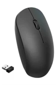 Siyah Kablosuz Mouse Wireless Mouse Minimal Tasarım thumbnail 5