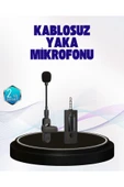 360 Derece Ses Algılamalı Type C Şarjlı Yaka Mikrofonu thumbnail 1