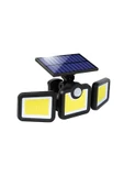 Solar LED Projektör Sensörlü Dış Mekan Güvenlik Lambası thumbnail 3