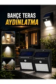 Solar Lamba Giriş, Bahçe Yol Avlu Hareket Sensörlü Led thumbnail 1