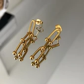 Trend Bileklik Küpe Çelik Set thumbnail 5