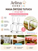 Masa Örtüsü Mandalı Yaylı 4 Lü Set thumbnail 1
