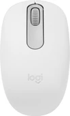 Logitech M196 Bluetooth Kablosuz Kompakt Pc ve Mac ile Uyumlu Mouse - Beyaz thumbnail 1