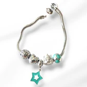 Princess Stars Charm Çelik Bileklik thumbnail 2