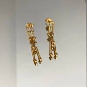 Trend Bileklik Küpe Çelik Set thumbnail 3