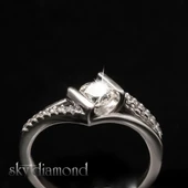 Sky Diamond Elegance Çapraz Model Tektaş thumbnail 1
