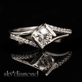 Sky Diamond Elegance Çapraz Model Tektaş thumbnail 3