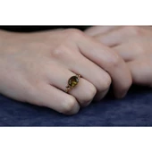 Zultanit Taşlı Gümüş Otantik Set thumbnail 4