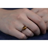Kaplan Gözü Gümüş Otantik Set thumbnail 2