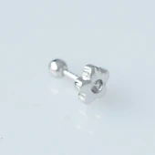Çiçek Gümüş Tragus thumbnail 1