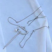 Tasarım Model İncili Gümüş Set thumbnail 4