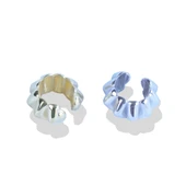 Trend Bombeli Cuff Gümüş Küpe thumbnail 6