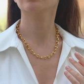 Tffny Model Gold Kaplama Gümüş Kolye thumbnail 2