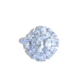 Okyanusun Kalbi Sky Diamond Gümüş Set thumbnail 7