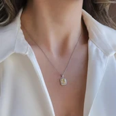 Sitrin Icecut Taşlı Gümüş Set thumbnail 2