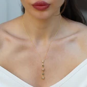 Damla Trend Gold Gümüş Kolye thumbnail 2