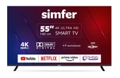 Simfer 55SFSA6B 140 Ekran 4K Ultra HD Android Smart LED TV thumbnail 4