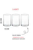 Paşabahçe 9X16 3'lü Silindir Mumluk (paşabahçe logolu) thumbnail 5