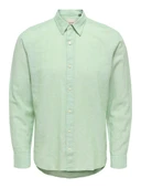 ONSCAIDEN LIFE LS SOLID LINEN BLEND NOOS  Erkek Gömlek 22012321 thumbnail 1