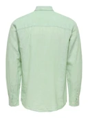 ONSCAIDEN LIFE LS SOLID LINEN BLEND NOOS  Erkek Gömlek 22012321 thumbnail 2