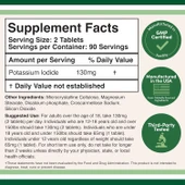 DOUBLE WOOD Potassium Iodide 130mg 180 Tablet thumbnail 2