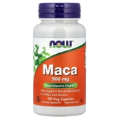 NOW Foods Maca 500 mg 100 Bitkisel Kapsül thumbnail 1