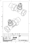Danfoss-Iki Yollu Vana 013G1679 DN25 thumbnail 3