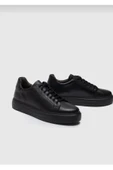 %100 Hakiki deri erkek sneaker thumbnail 1