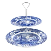 Spode Blue Italıan 2 Katlı Kek Stand thumbnail 1