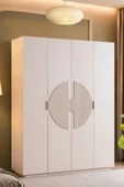 Gardırop, Liva 4 Kapaklı Dolap thumbnail 1
