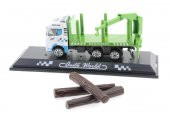 Die Cast Mini Yeşil Kütük Kamyonu thumbnail 4