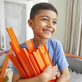Hot Wheels Track Builder Pist Paketi ve Araba Seti thumbnail 2