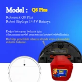 Roborock Q8 Plus Robot Süpürge 7000 mAh 14.4V Batarya thumbnail 2